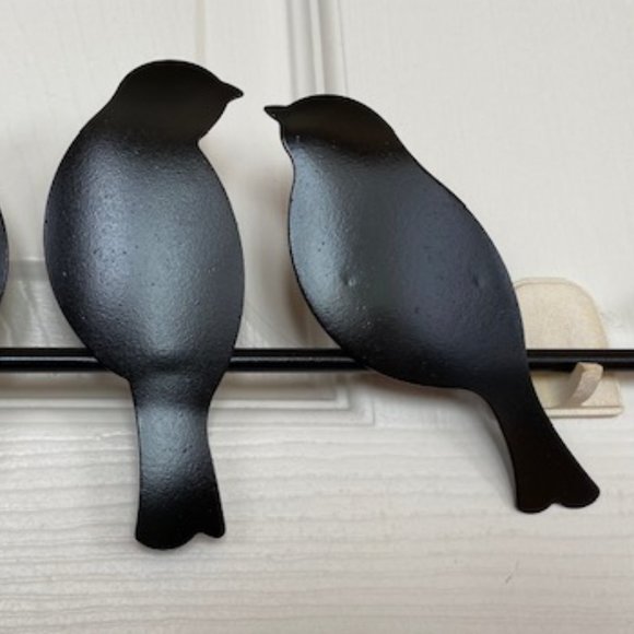 Farmhouse Metal Bird Cutout Birds on Branch Wire Art, Wall Decor - Picture 4 of 14